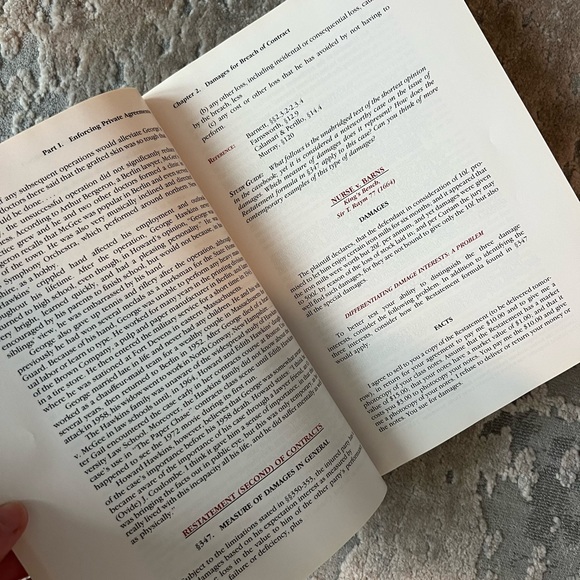 Contracts, law casebook/textbook, Barnett, 6th Ed. - Picture 3 of 4